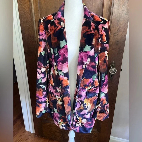 Misa Los Angeles Velvet Carine Blazer in Fluer Velvet Women Size XS, S, M - Picture 1 of 9